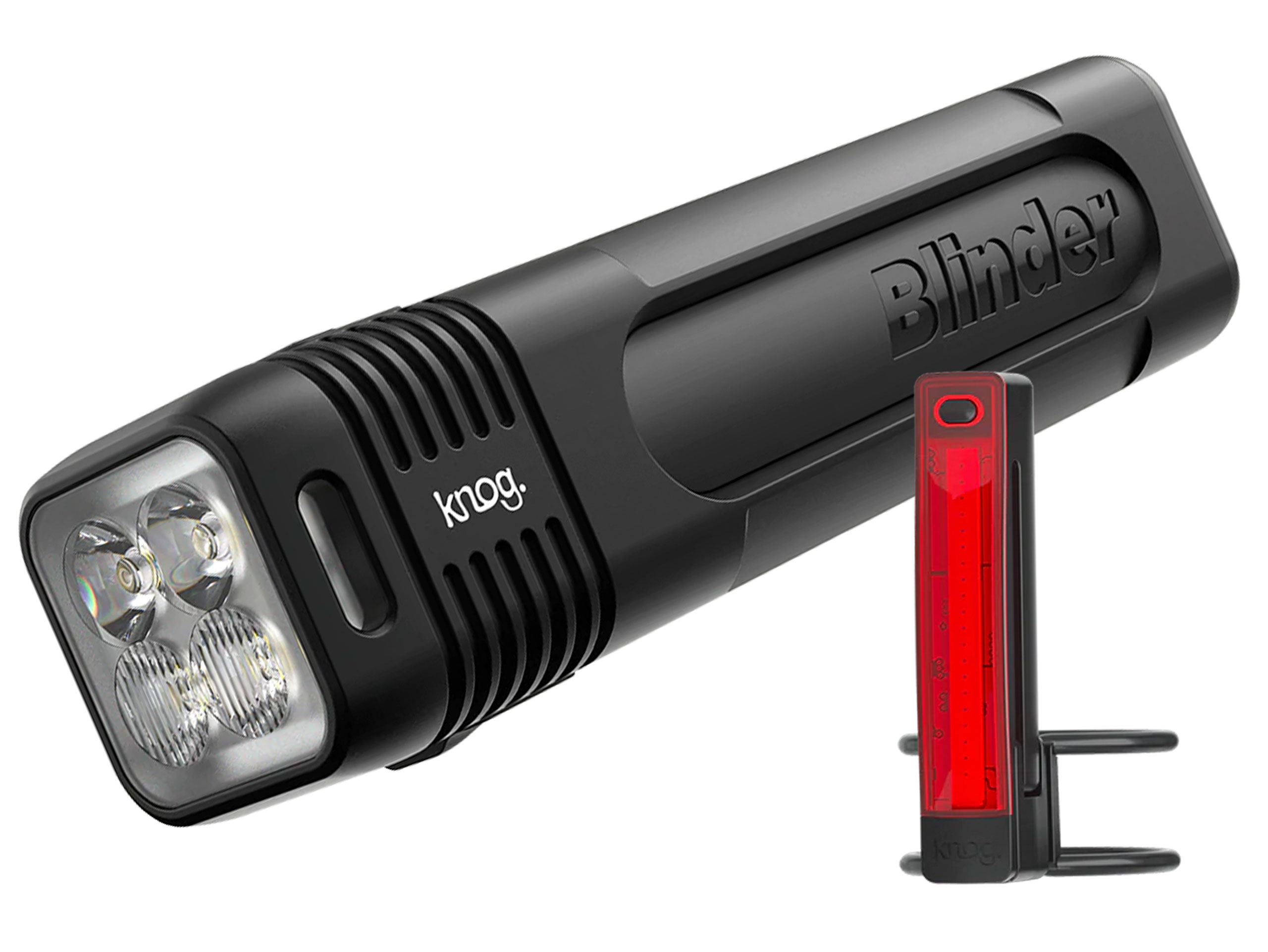ZESTAW LAMPKI ROWEROWE KNOG BLINDER PRO 600 USB-C + TYLNA KNOG PLUS 20 lm EAN (GTIN) 9328389032100