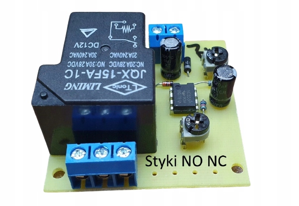 Реле прерыватель таймера регулируемый 24V 20A C