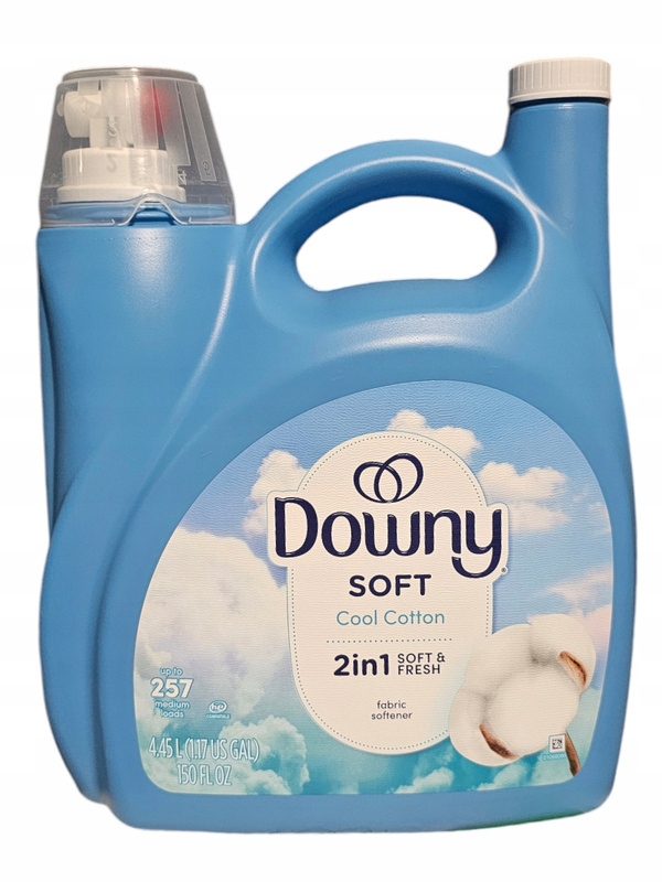 Downy Soft Coll Cotton 4,45 l 257 płukań Płyn do płukania tkanin
