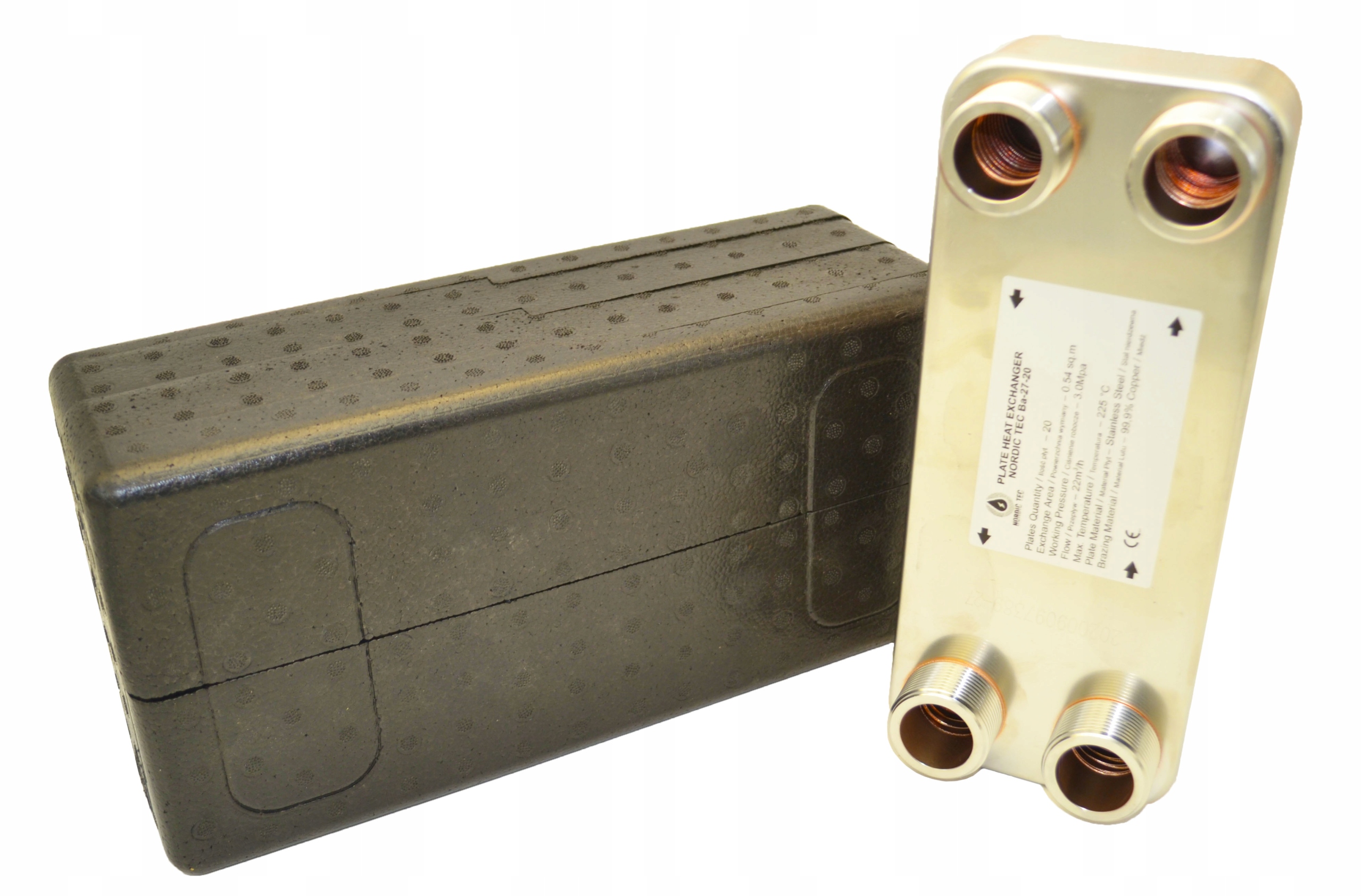 Výmenník tepla izolácia 20 dosiek 5/4 45 kW Nordic