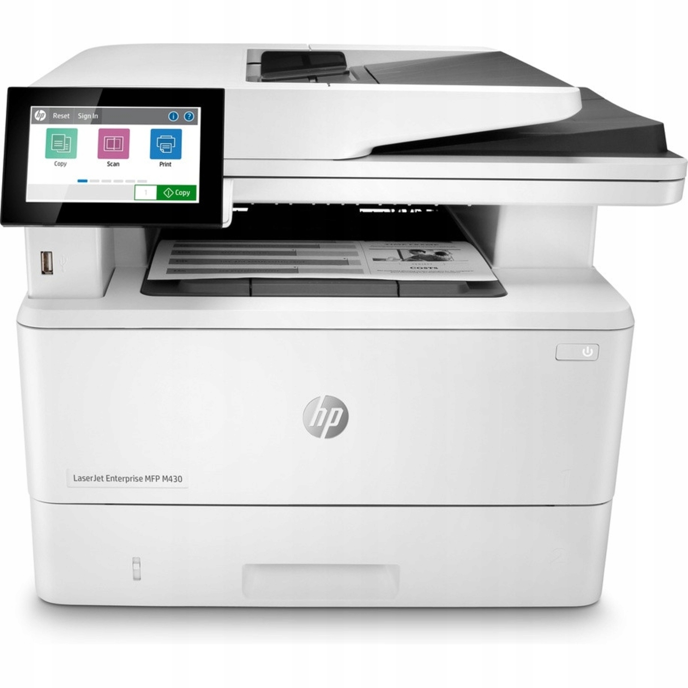 Laserová multifunkčná tlačiareň (čiernobiela) Hp LaserJet Enterprise Mfp M430f