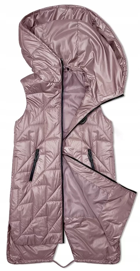 Vesta S Kapucí B8237 Růžová M (38)