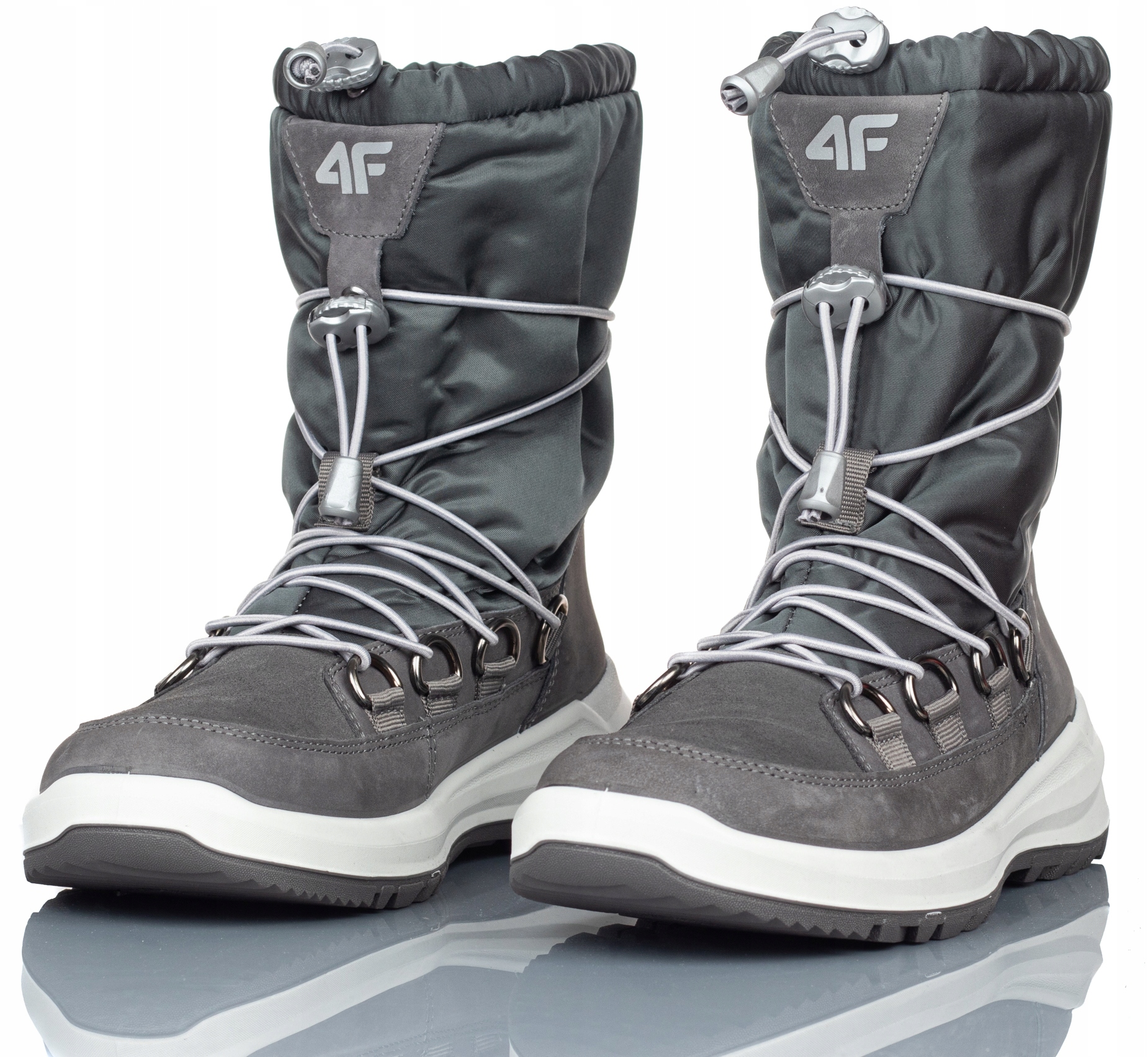 BUTY DAMSKIE 4F ZIMOWE ŚNIEGOWCE OBDH264 25S R-41 Marka 4F