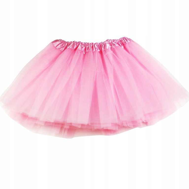 

Spódniczka Tutu Tiulowa Tiul Jasna Różowa