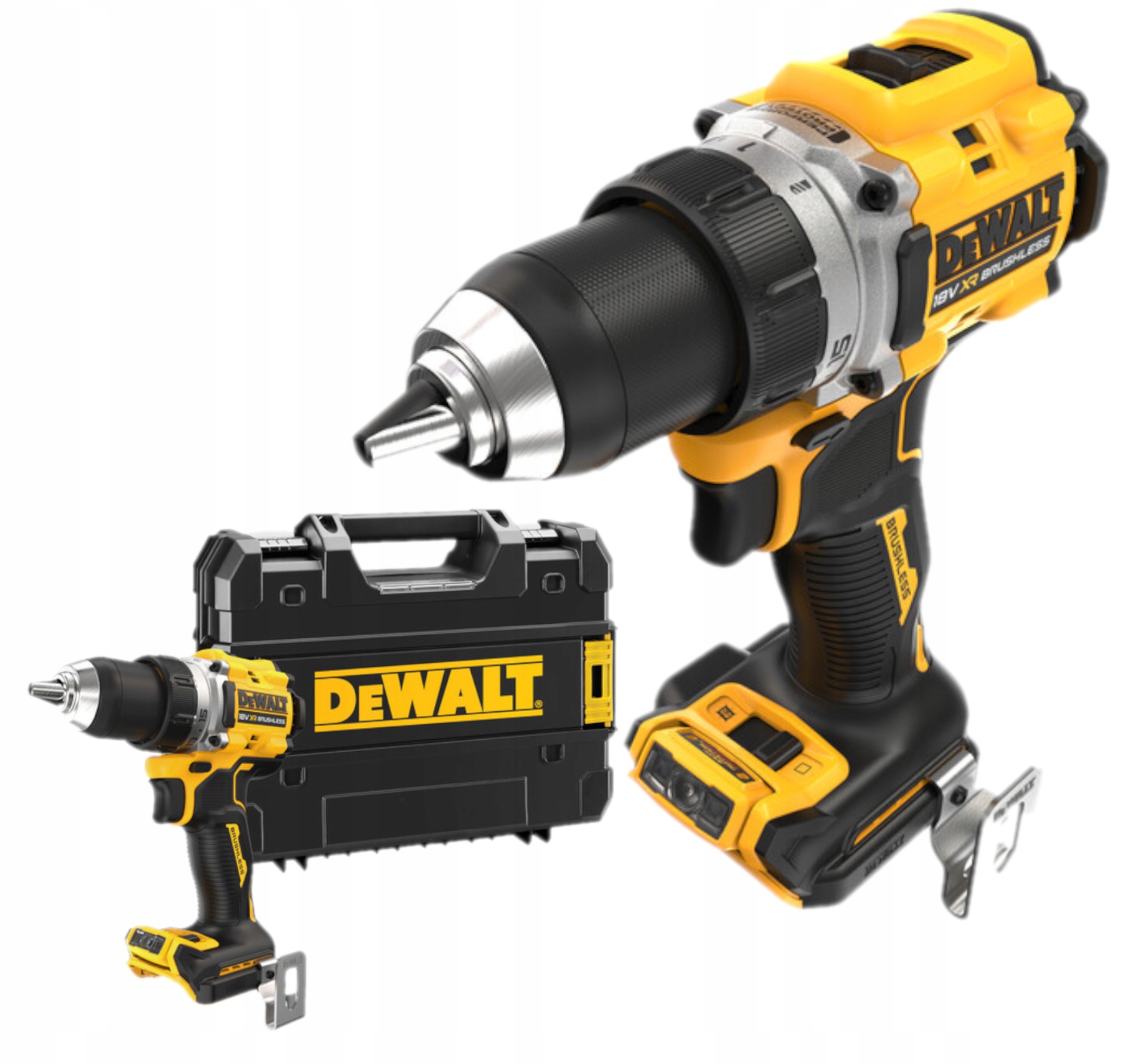 DeWALT Wkrętarka 18V Xr 90Nm 2-biegowa body w walizce Tstak DCD800NT
