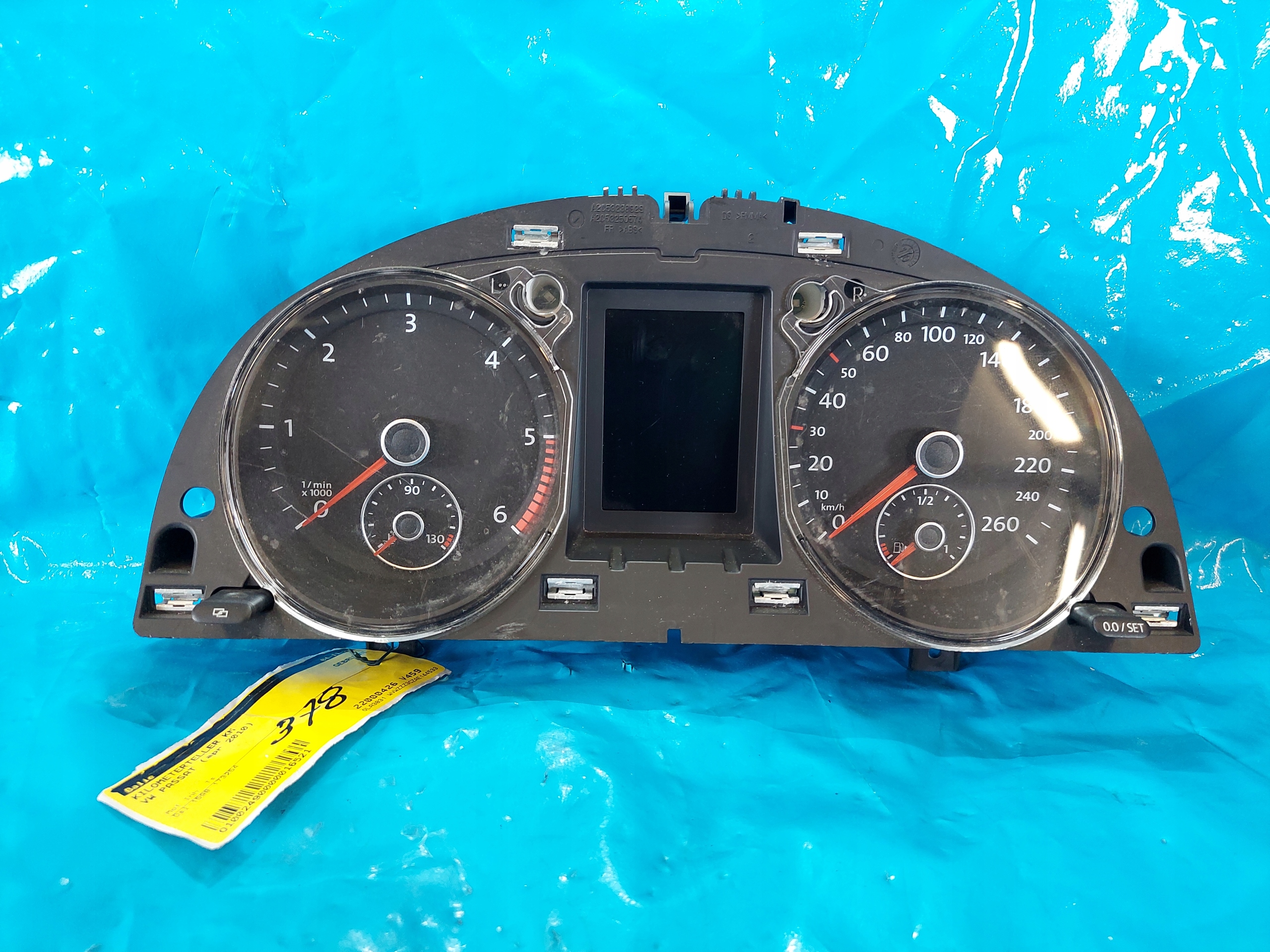 dials clock PASSAT B6 2.0 TDI 3C0920872G