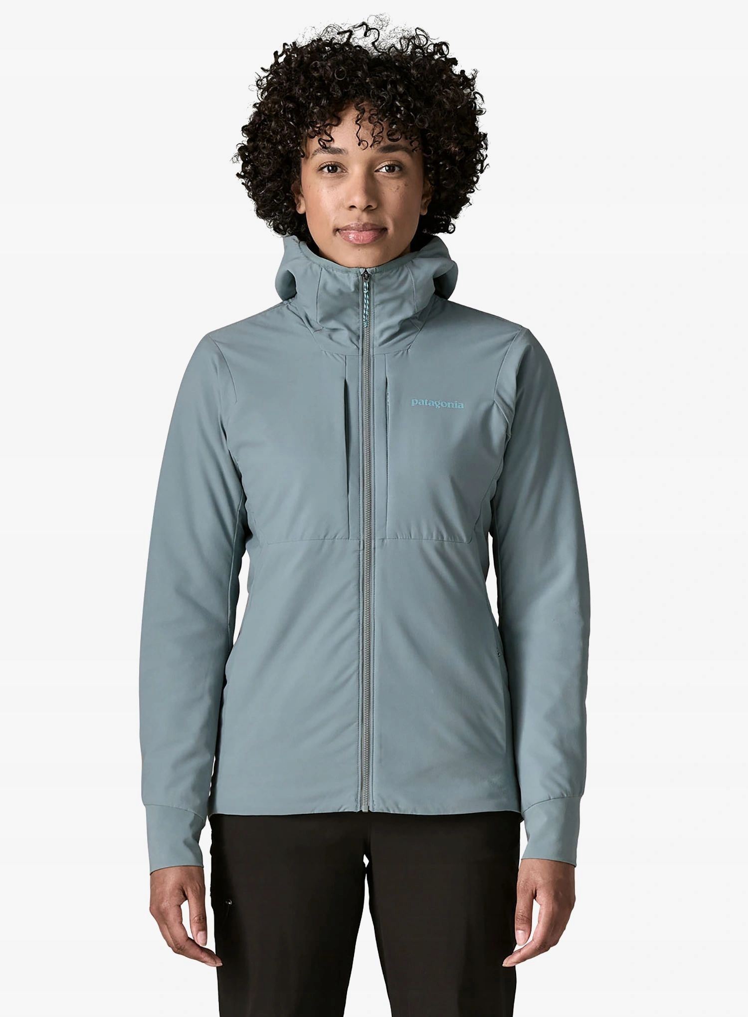 Kurtka ocieplana damska Patagonia Nano-Air Light Hoody blue sage S