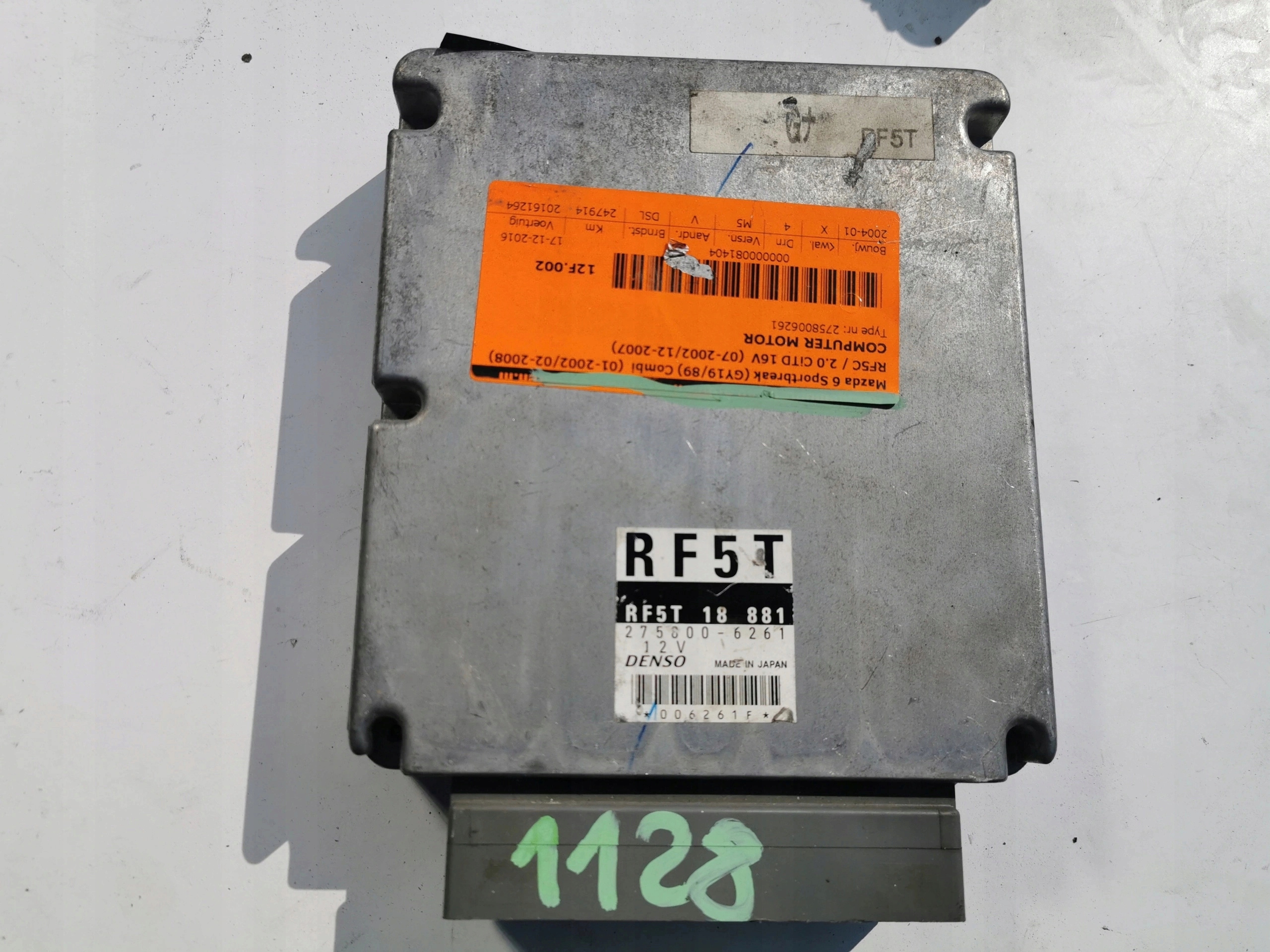 MAZDA 6 2.0D RF5T18881 275800-6261 computer ECU