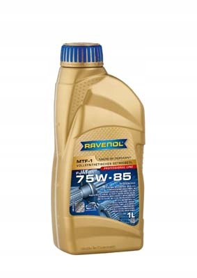 OLEJ PRZEKŁADNIOWY RAVENOL MTF-1 75W85 1L GL-4/GL-5, MB 235.4 1221102 ...