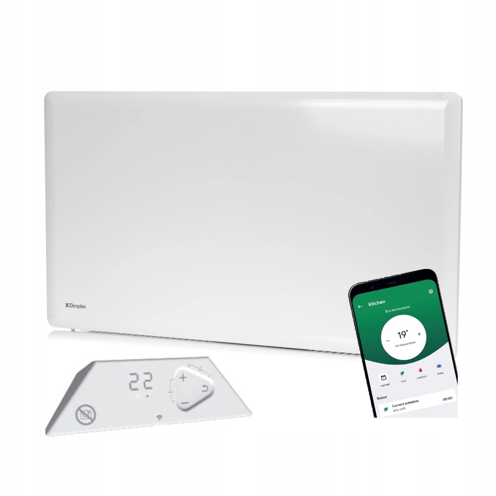 Grzejnik elektryczny ścienny panelowy 1250W WiFi DTD4R 12 Dimplex