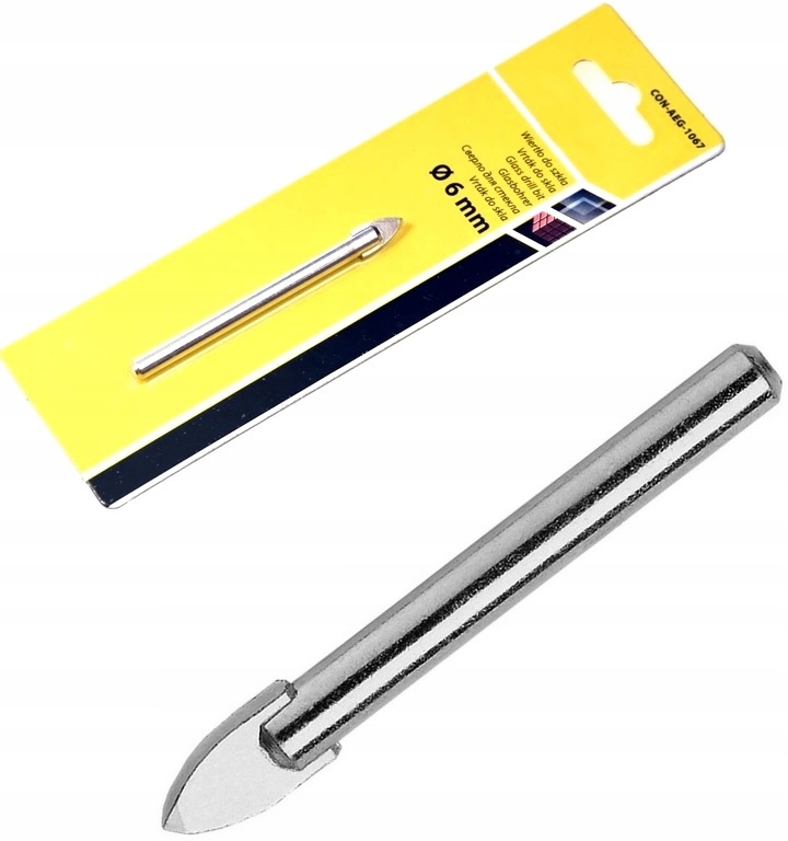 

Drel Wiertło Do Szkła I Glazury 6,0mm