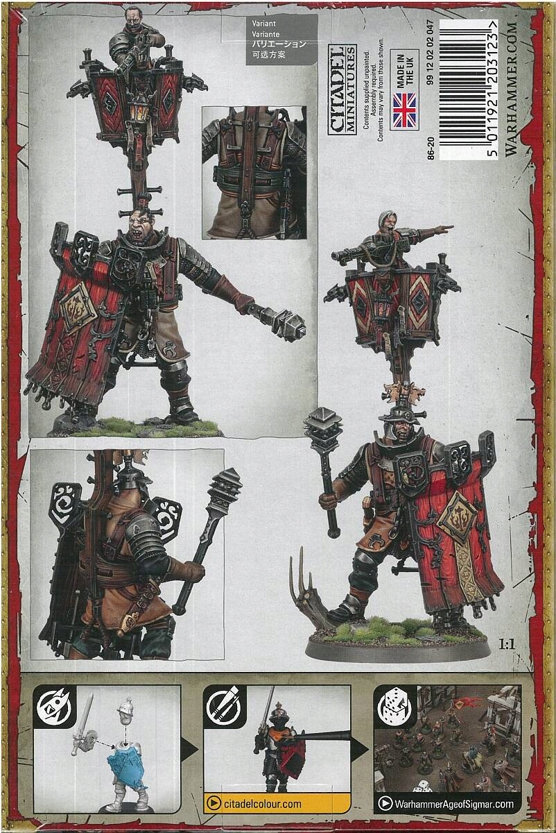 Cities of Sigmar Fusil-Major on Ogor Warhulk System Warhammer Age of Sigmar