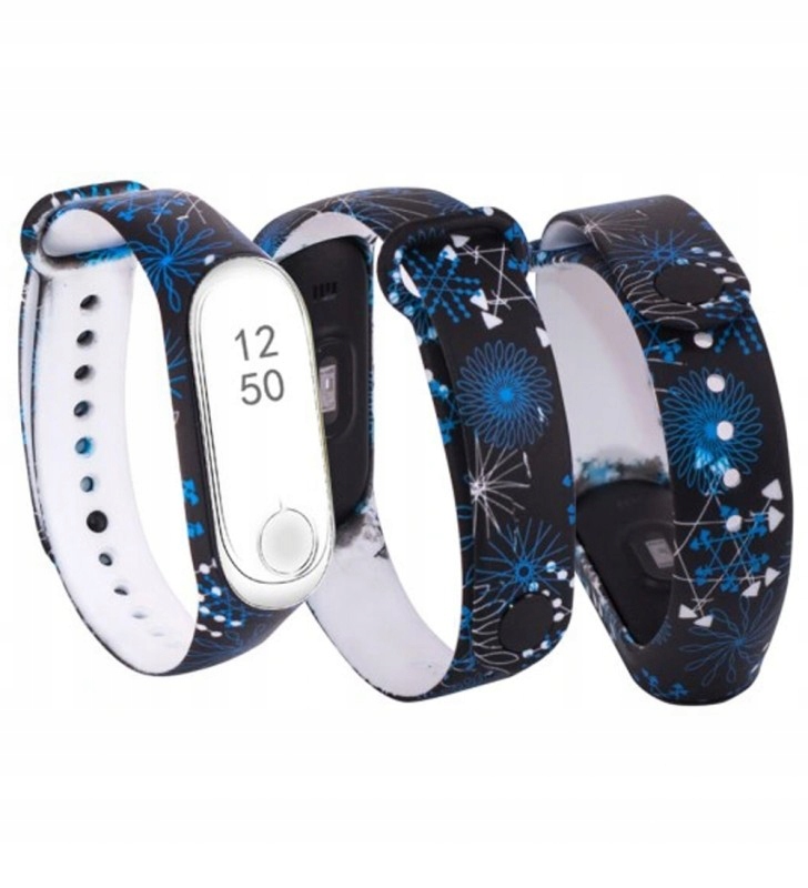 Pasek opaska Smart Band MI BAND M4 M5 M6 Mi3 Mi4 Grubość 2.5 mm