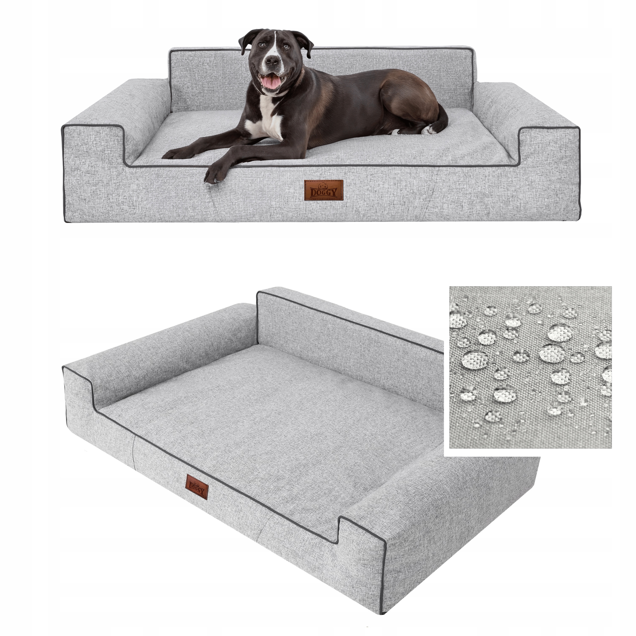 Pelíšek pro psa – odolná voděodolná kotec – matrace pro psa XXL 115x79 Cm