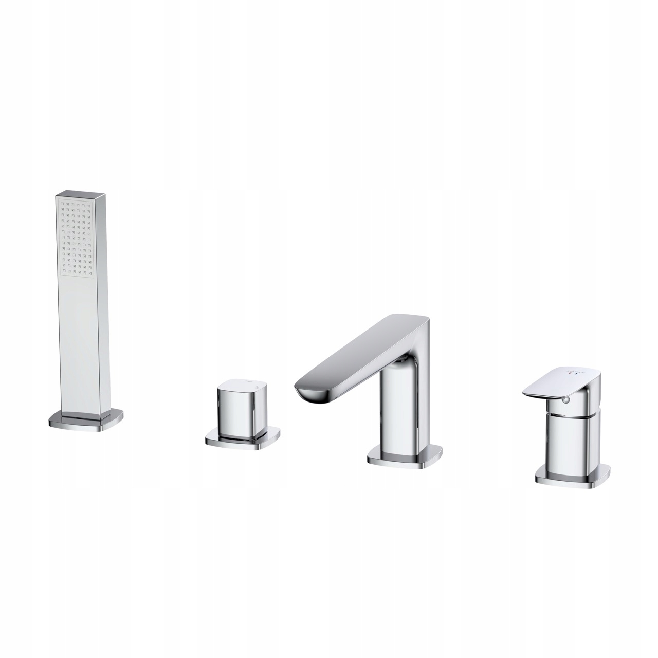 Vanová baterie 4-otvorová Avapax Qanix chrom lesk 206 mm