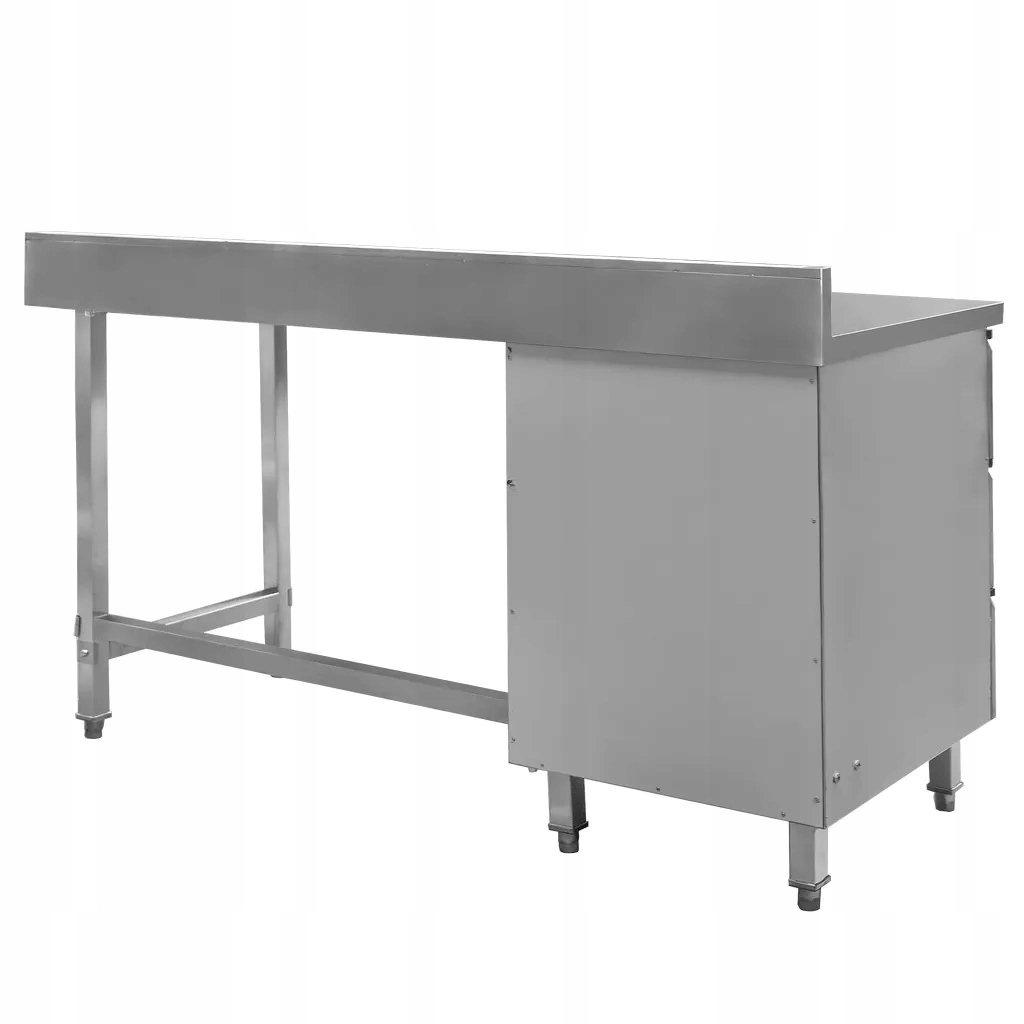 Stół gastronomiczny blat z 3 SZUFLADAMI 180x70 cm ze stali nierdzewnej Kod producenta MTP001735