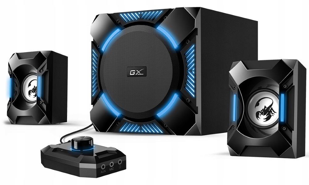 Genius repro Gx Gaming SW-G2.1 1200/ 2.1/ 36W/ Černé