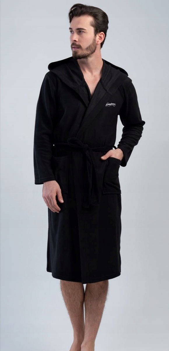 Gazzaz Pánský župan Polaru černý, velikost R: M