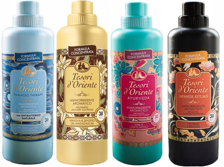 Tesori d'Oriente Sada 4 krásných aviváží 760 ml Tvaj