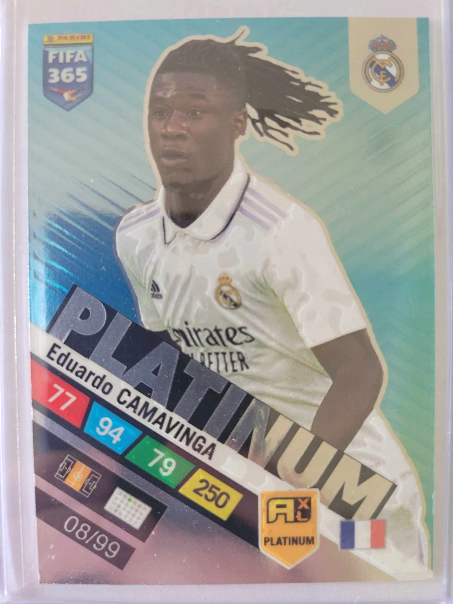 Fifa 365 Platinum Blue Eduardo Camavinga 08/99