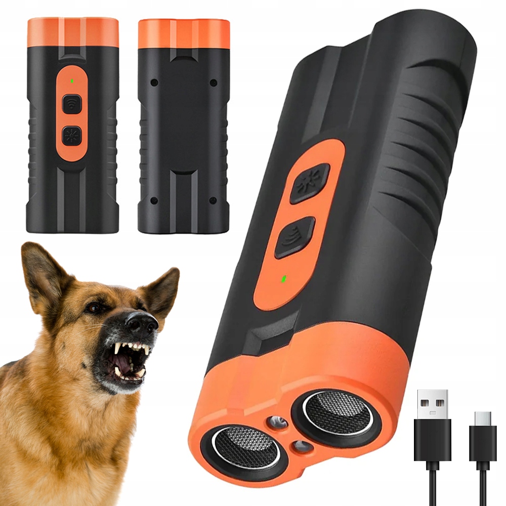 Levně Ultrazvukový protištěkací přístroj proti štěkání, odpuzovač psů