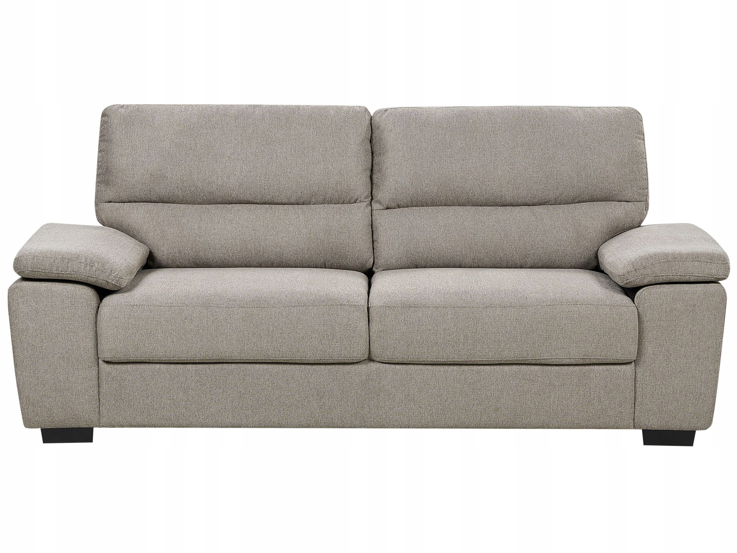 Sofa kanapa trzyosobowa brązowa