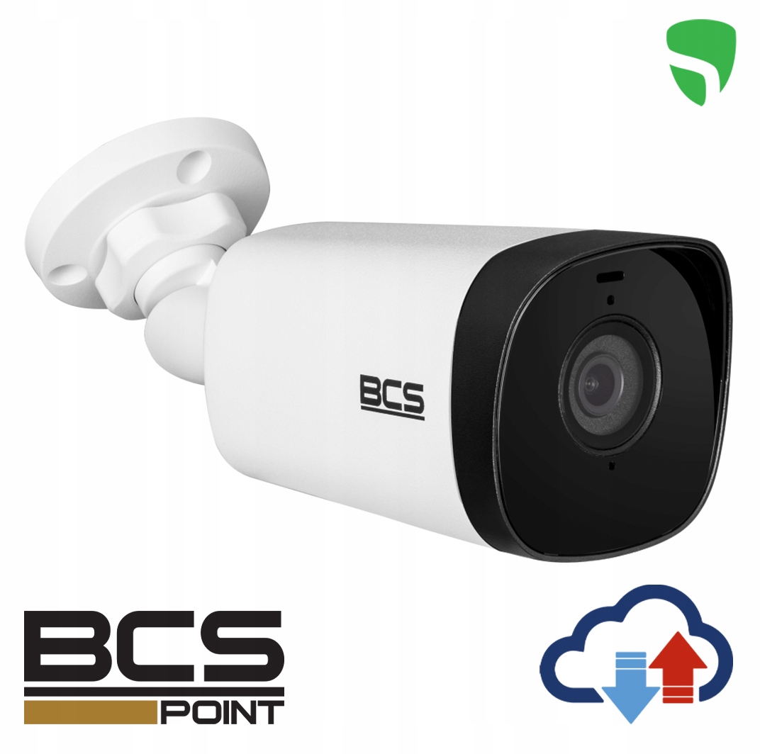 BCS-P-TIP55FSR8-Ai2 Ip kamera 5MP Tubová PoE IP67 Ir 80 m Ai mikrofon