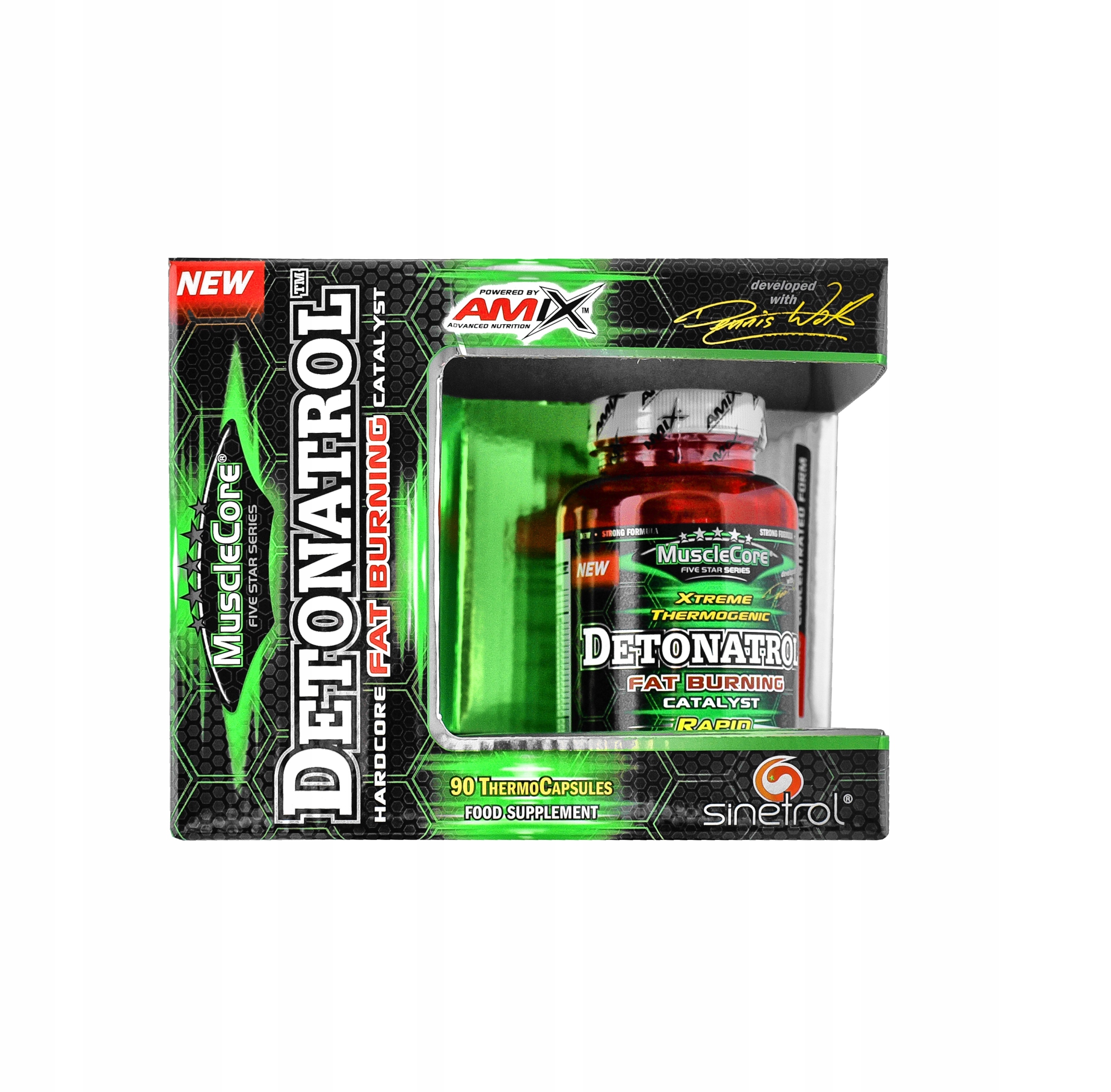 Amix Detonatrol Profesionální Spalovač tuků Moc