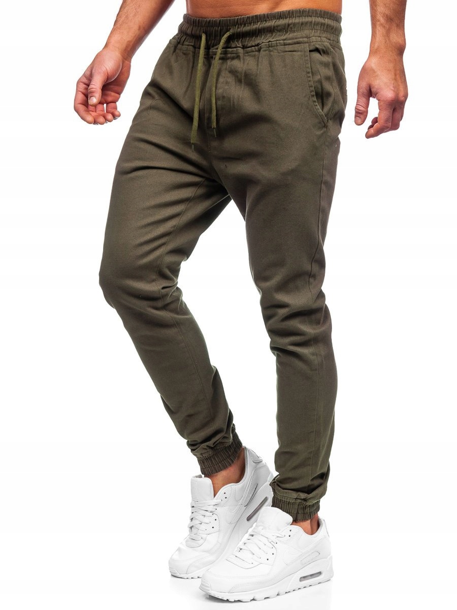 

Spodnie Męskie Joggery Khaki 707 ROZMIAR_2XL