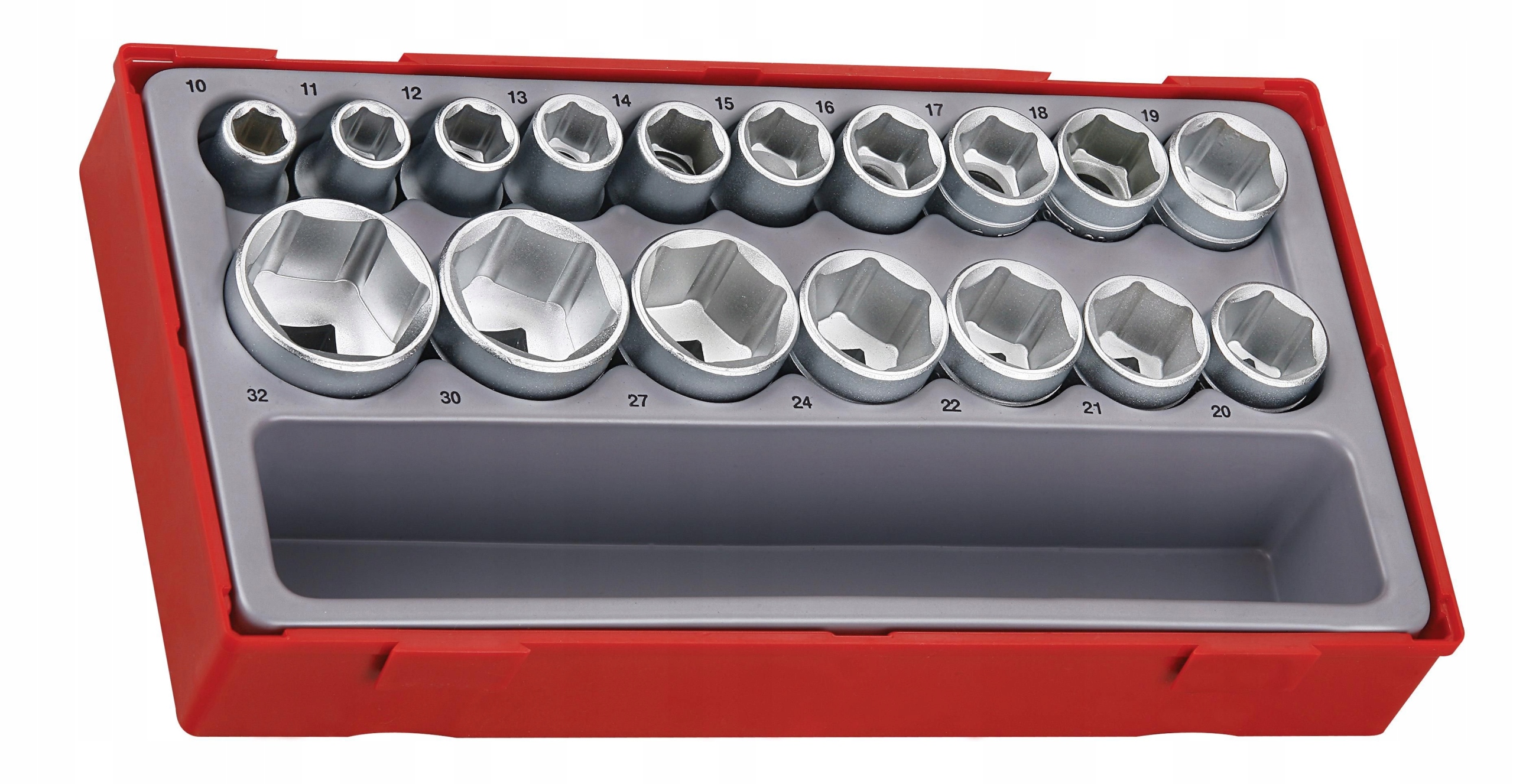 Zestaw nasadek 1/2″ 17-elementowy Teng Tools
