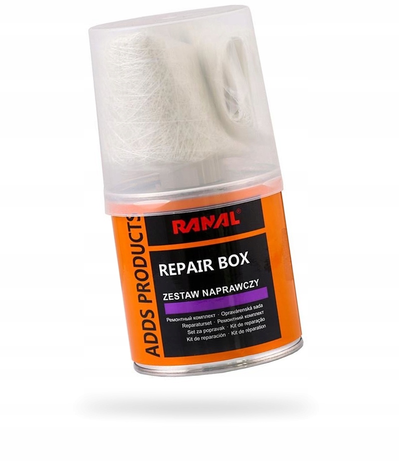 ZESTAW NAPRAWCZY ŻYWICA MATA SZKLANA Troton