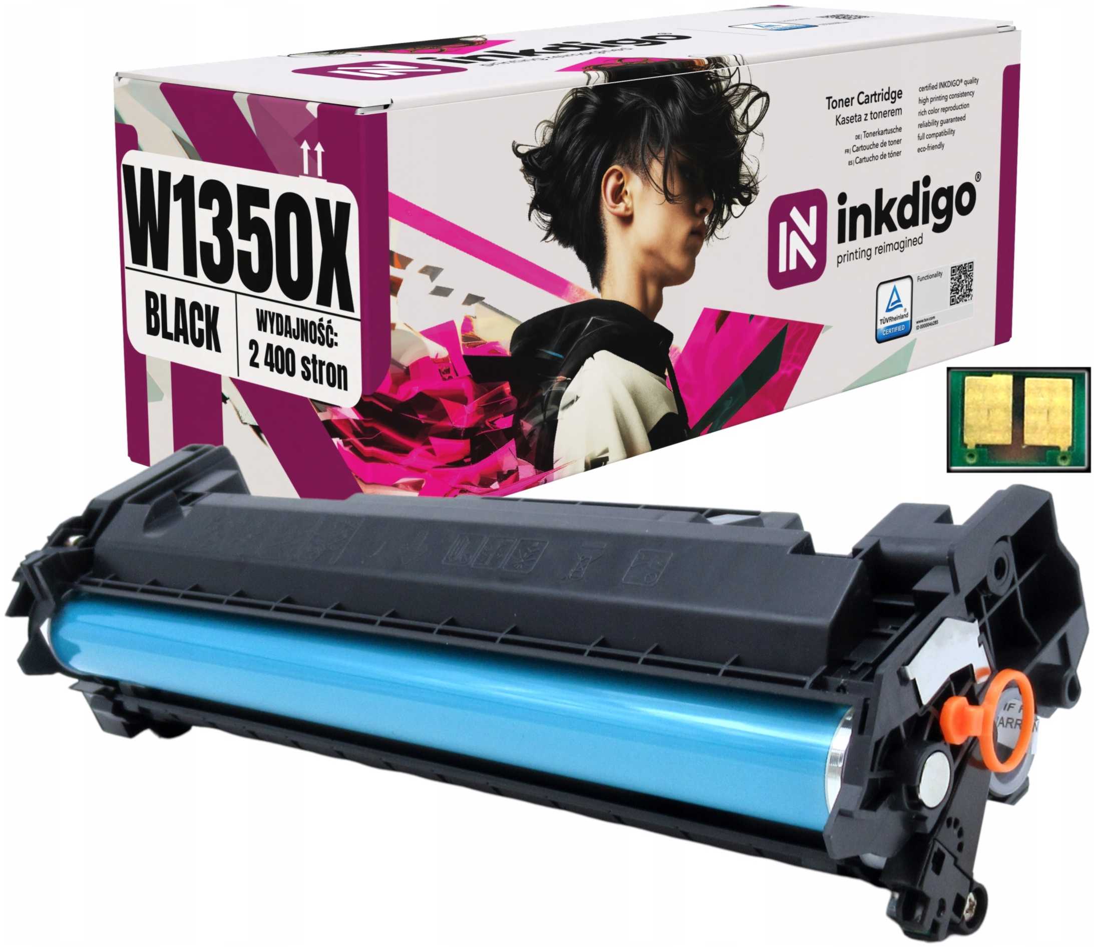 W1350X XL pro Hp LaserJet M209 M207d M208 M210 M233 M234 M234 M236 s čipem