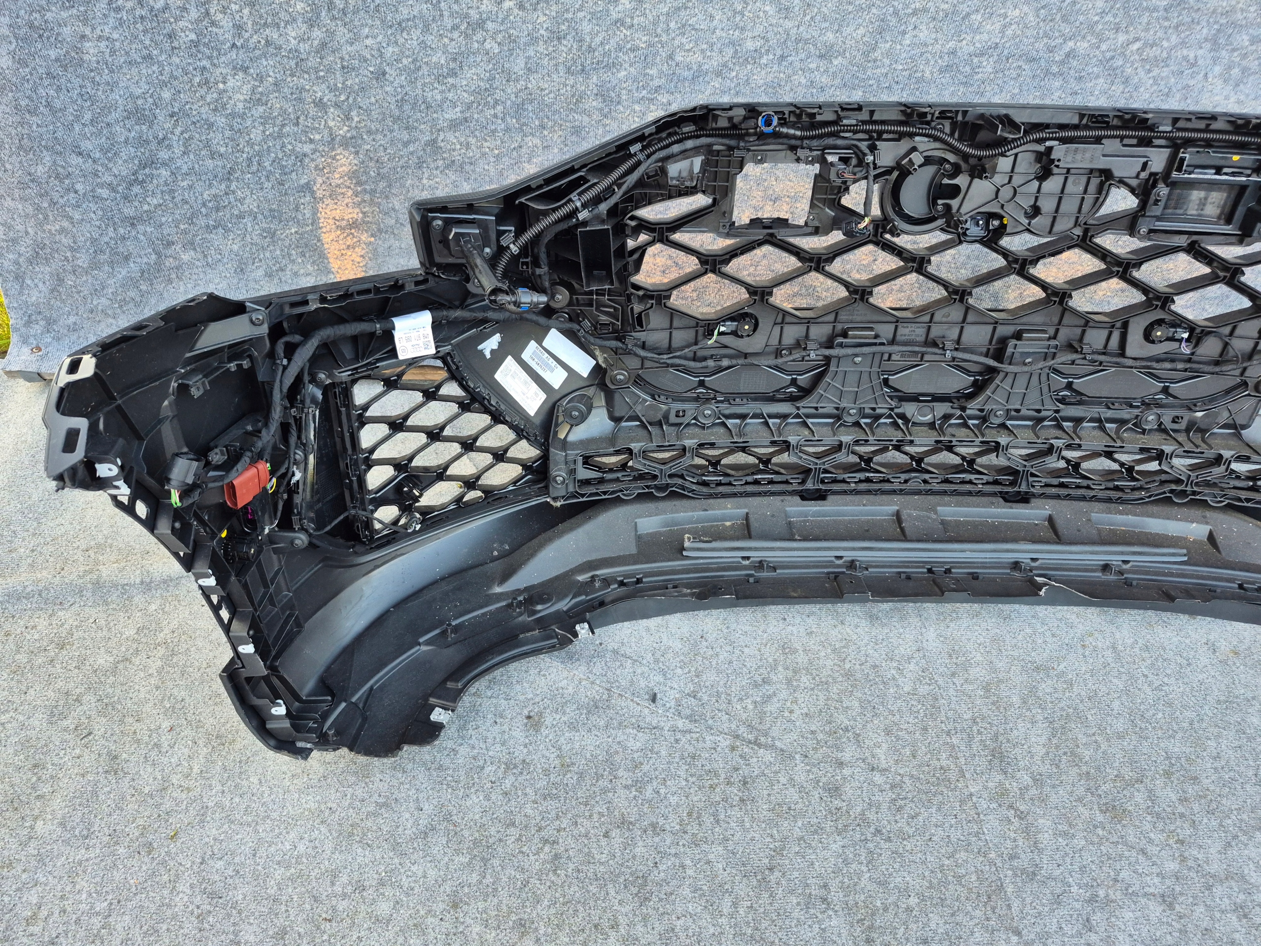 4M8807437 audi rsq8 q8 rs рестайлинг 2025 бампер передняя carbon