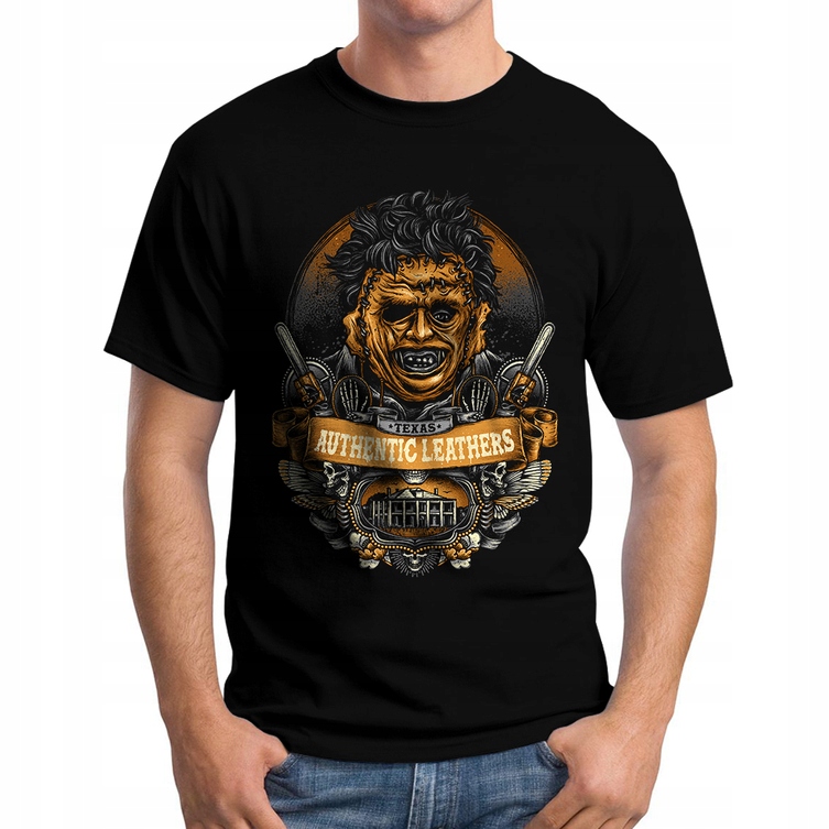 

Koszulka Z Nadrukiem Halloween Leatherface 2XL