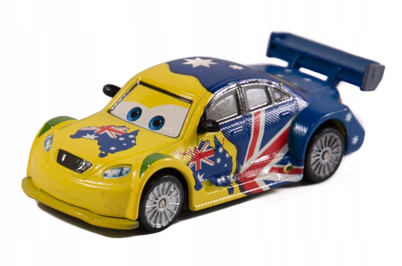 

Mattel Cars Auta Max Schnell Australia no.4 z Pl