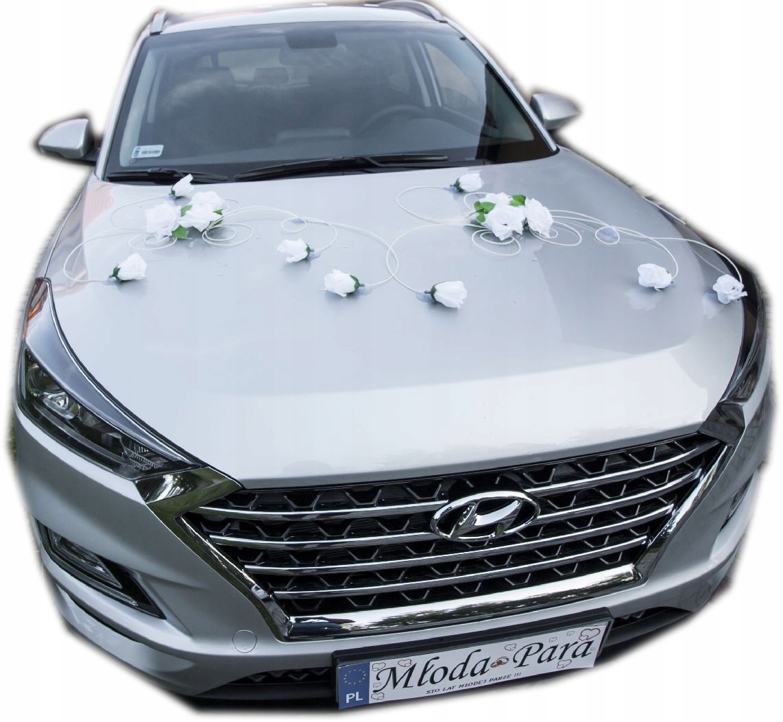 Sezóna 2026 Dekorace na auto Bílá ozdoba 186