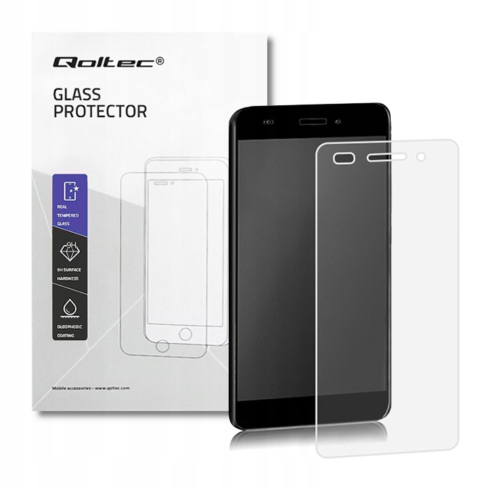 

Qoltec Hartowane szkło ochronne do Huawei P8 lite