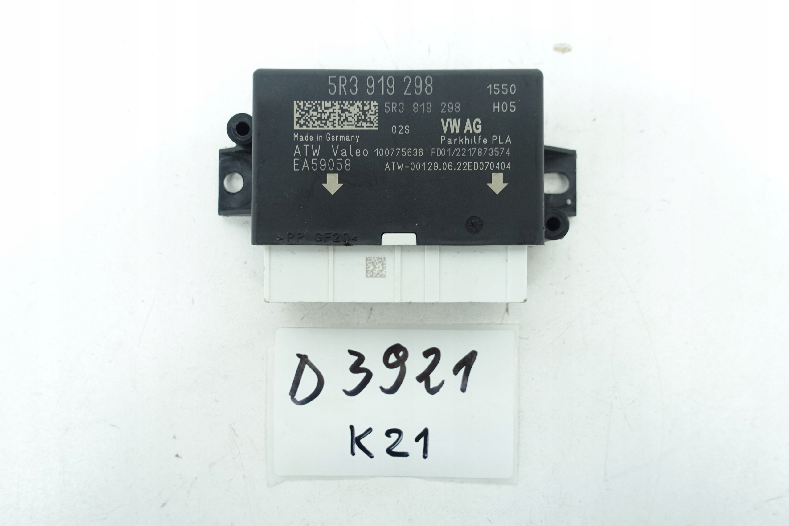 module control unit PDC VW AUDI SKODA 5R3919298