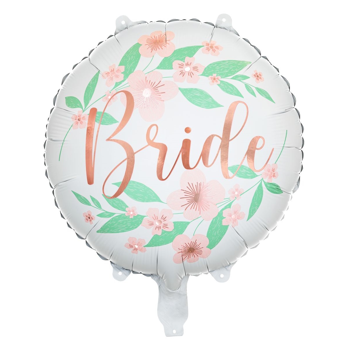 

Balon Na Wieczór Panieński napis Bride kwiat 45 cm
