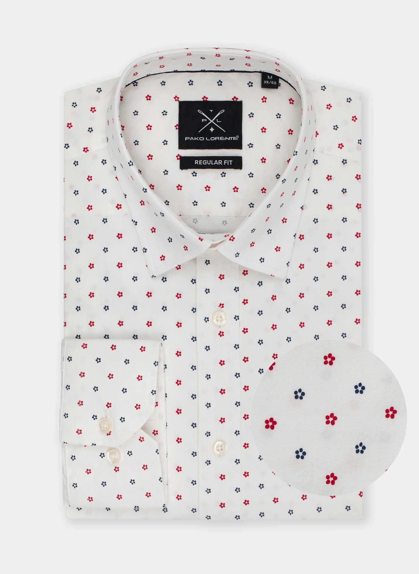 

Koszula męska Kwiaty Regular Pako Lorente r. M