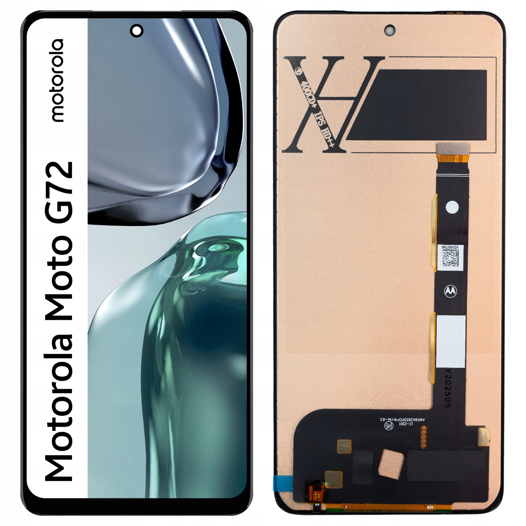 Displej pro Motorola Moto G72 LCD displej Incell XT2237-1 XT2237-2