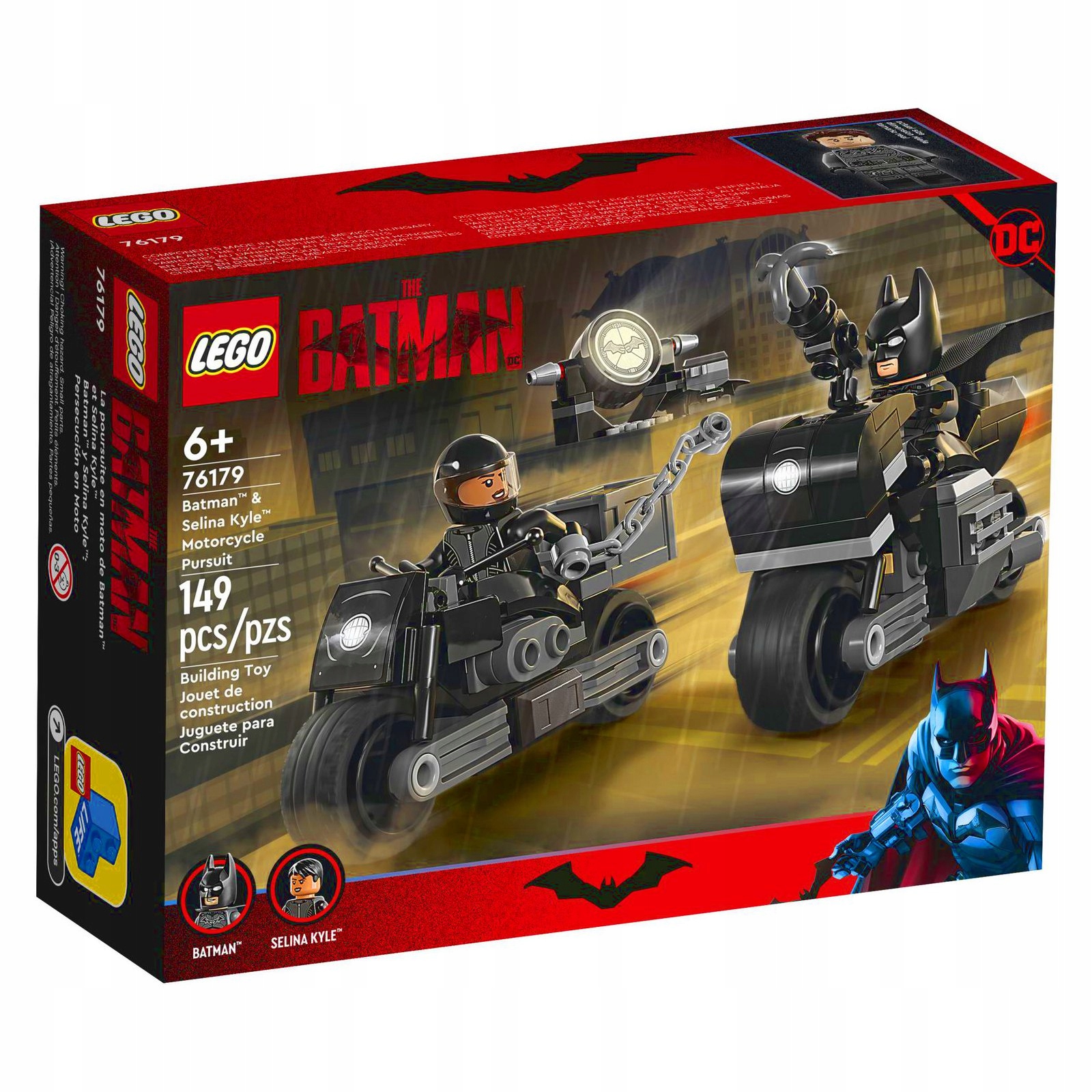 

Lego Heroes 76179 Motocyklowy pościg Batmana