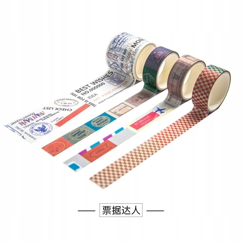 Styl nr 7 Lot Good life series Washi Tape Diy deko