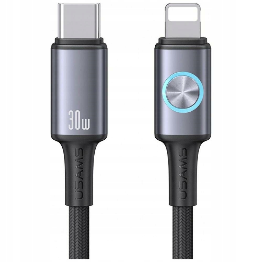 Kabel Usb-c do Lightning Usams Huan SJ753 30W 1,2 m trwały i wydajny