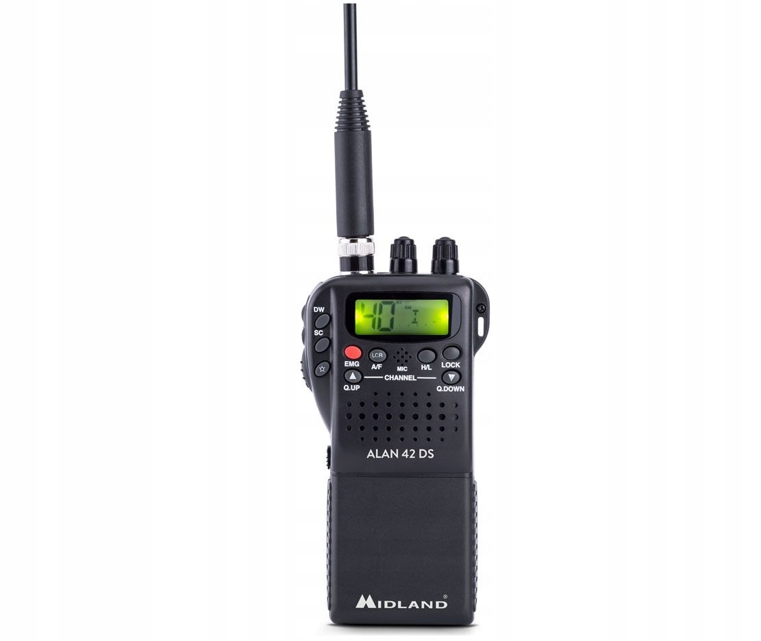 

Małe Ręczne Radio Cb Ręczniak Midland Alan 42 Ds