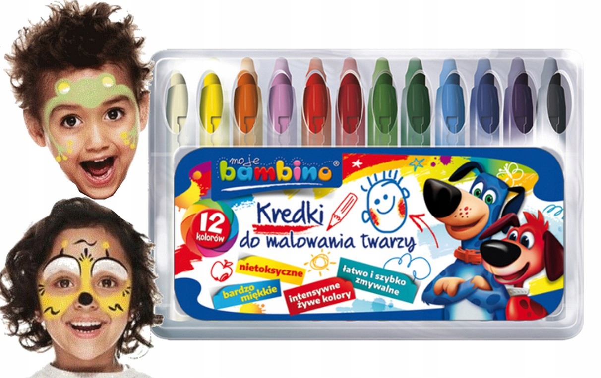 

Bambino Kredki Do Malowania Twarzy
