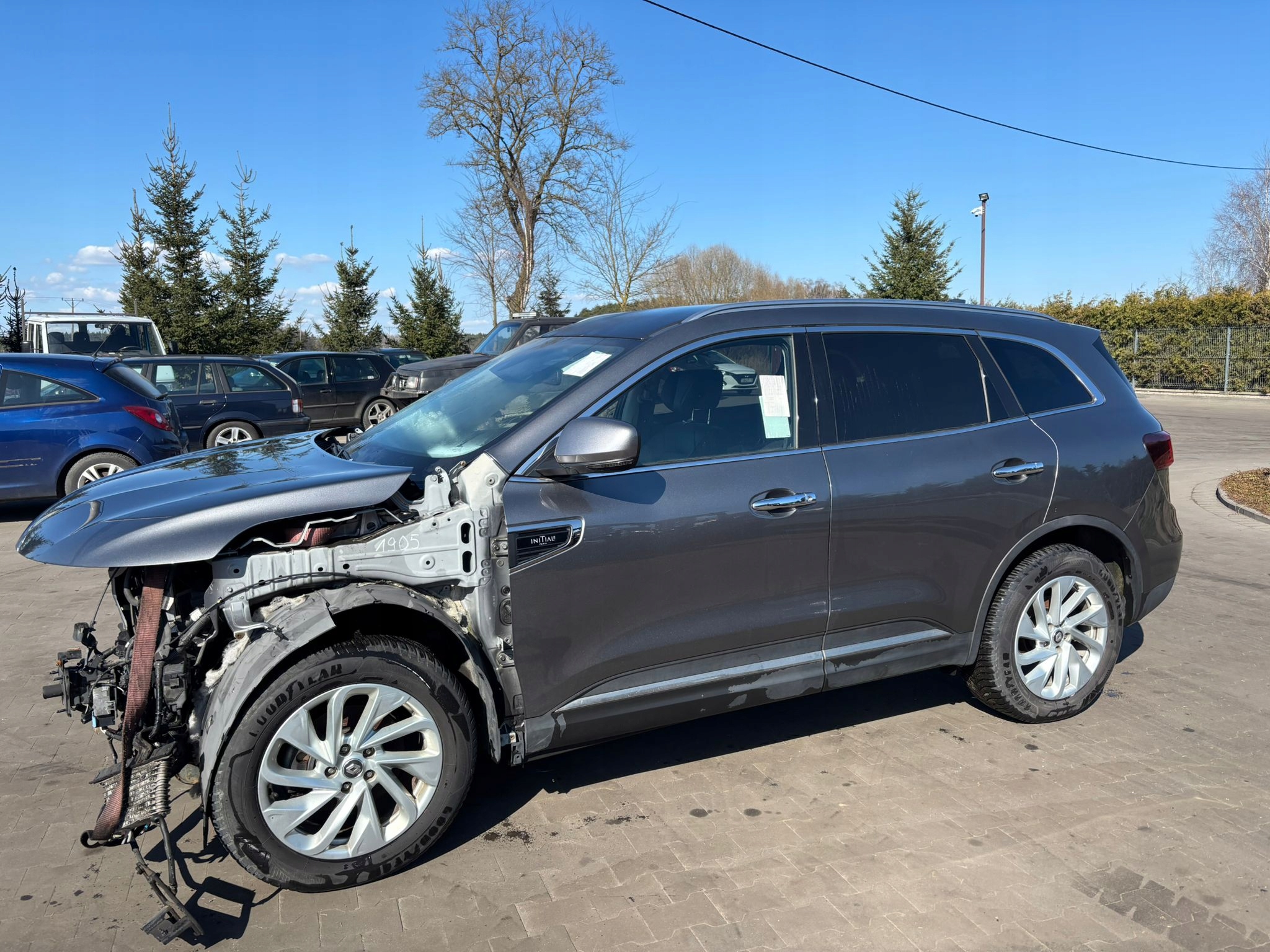 ĆWIARTKA LEWY TYŁ RENAULT KOLEOS 2 2017-2023 INITIALE TEGXA