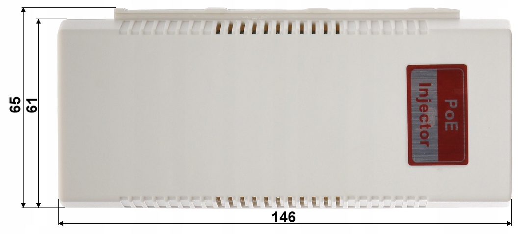 ZASILACZ POE DO KAMERY 802.3af 15.4 W Model ZASILACZ POE DO KAMERY  802.3af 15.4 W