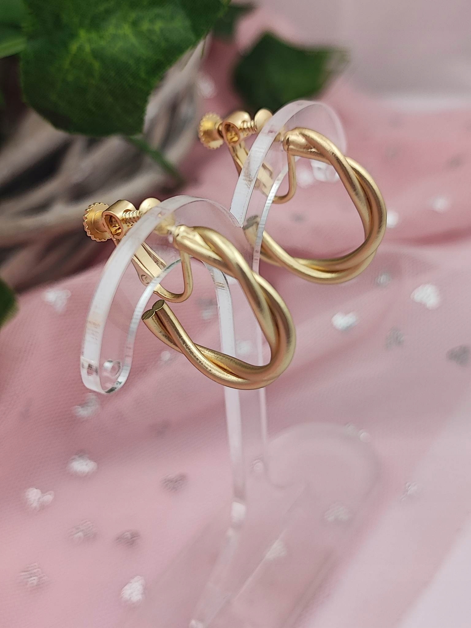 Francuskie klipsy koła złote codzienne nowość c69 EAN (GTIN) 5906214872103