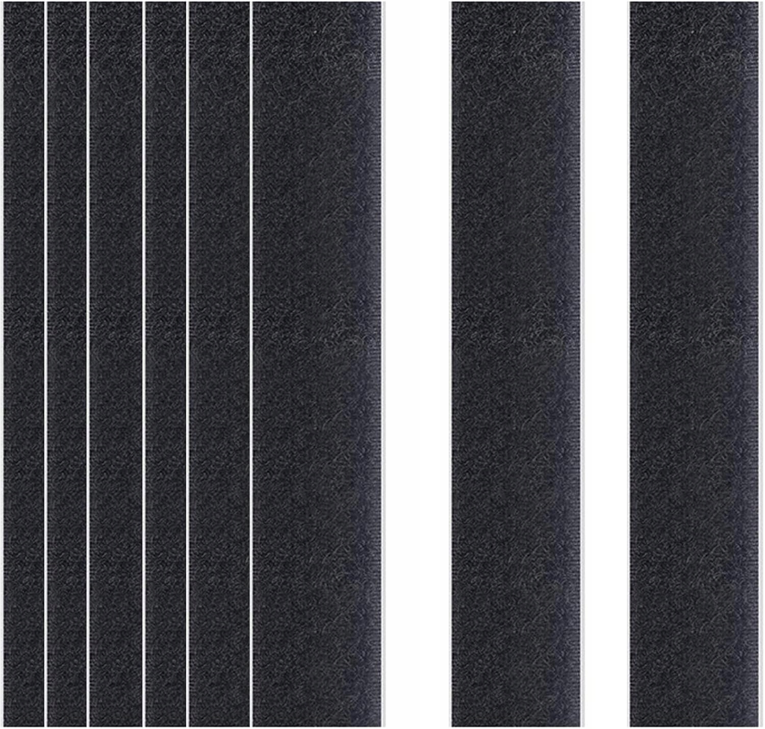 Taśma na rzep samoprzylepna 6 x 25 cm 8szt